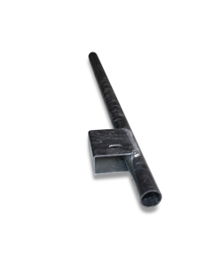 Hand lever f/tiltable trough